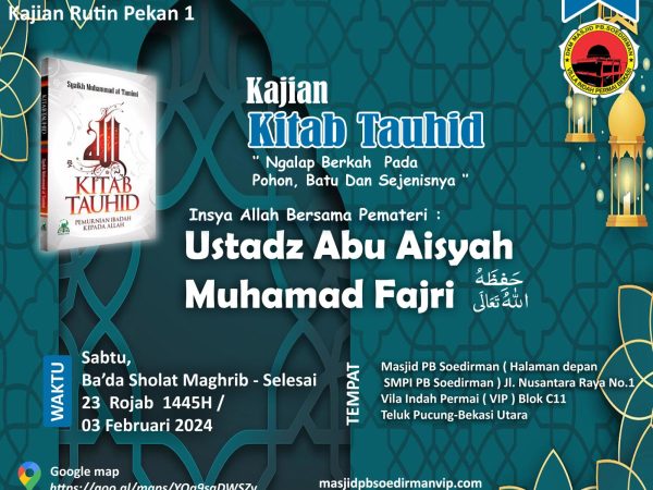 Kajian Pekan ke-1  Kitab Tauhid