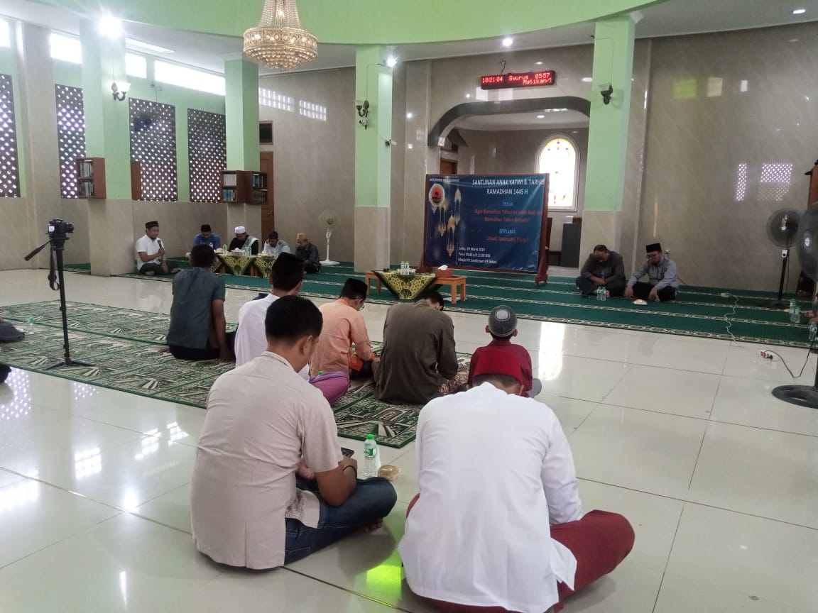 Santunan Anak Yatim dan Tarhib Romadhon 1445 H